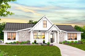 Plan 85298ms Exclusive One Story Modern Farmhouse Plan With Private Master Patio Modern Farmhouse Plans Farmhouse Plans Modern Farmhouse
