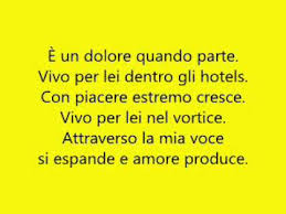 Vivo per lei da quando sai. Vivo Per Lei Con Testo Youtube