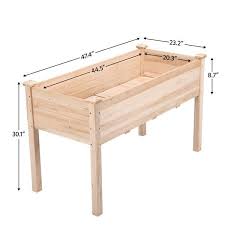Smilemart Raised Wooden Garden Bed Flower Boxes And Vegetable Planter Walmart Com In 2021 Raised Garden Bed Plans Raised Garden Beds Raised Garden Beds Diy