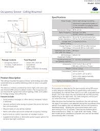 Insert the wire bracket through the two holes in the mounting plate. Eosc01 Ceiling Mounted Occupancy Sensor User Manual Users Manual Enocean Gmbh