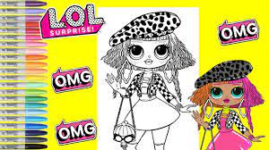 Download and print these omg doll coloring pages for free. Lol Surprise Coloring Book Page Neonlicious Lol Surprise O M G Coloring Page Youtube
