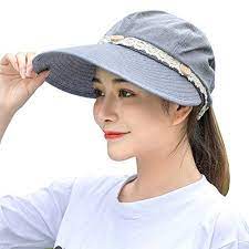 Muryobao Women S Reversible 2 In 1 Wide Brim Sun Uv Protection Roll Up Folding Golf Hat Wide Brim Sun Hat Women Wide Brimmed