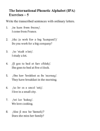 But there are at least 32 phonetic sounds in modern italian speech. The International Phonetic Alphabet Ipa Exercises 6