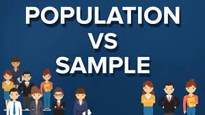 The primary task of inferential statistics (or estimating or forecasting) is making an opinion about something by using only an example 1: Population Vs Sample Youtube