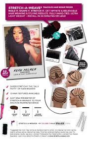 It seems easy to use a universal braid pattern for weaves across the board, but your braid pattern should work with your head shape and hairstyle. Celebrity Hair Stalker Tip 2 Keke Palmer Stretch A Weave
