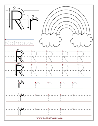 Printable Letter R Tracing Worksheets For Preschool Tracing Worksheets Preschool Kindergarten Worksheets Printable Alphabet Tracing Worksheets