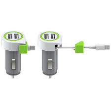 30w single usb qualcomm car charger for apple,samsung,lg,motorola,zte,htc,google. China Usb Car Charger Apple Certificated 3 Port Lightning Connector Car Charger With Retractable Lightning Cable Quick Charge Car Lighter Mobile Phone Car Charger Ce Emc Fcc Approved Factory And Manufacturers Aps