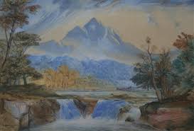 Queen adelaide, the queen consort, 19th century.artist: William H Howes Scene In New Zealand Probably A View Of Mount Cook 1887 Mutualart
