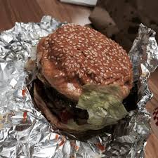 Bacon Cheeseburger Five Guys Glasgow James Vs Burger