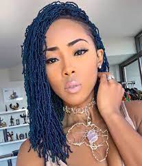 20 Cute And Creative Ideas For Short Faux Locs Faux Locs Hairstyles Locs Hairstyles Natural Hair Styles