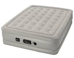 Insta Bed 19 Raised Queen Air Mattress With Neverflat Ac Pump Walmart Com Walmart Com