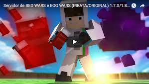 21 rows · jun 30, 2010 · the best eggwars minecraft servers are 💻play.cubecraft.net, 💻mc.cosmicmc.net,. Servidor De Bed Wars E Egg Wars Pirata Original 1 8 X A 1 11 X Minemods