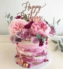 Cake and flowers for birthday. Excellent Snap Shots Birthday Flowers Wishes Concepts When Searching For Your Th In 2021 Birthday Cake With Flowers Happy Birthday Wishes Cake Beautiful Birthday Cakes