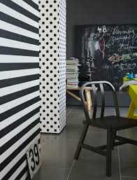 Black And White Polka Dot Wallpaper In Room Wallpaper Wallcoverings Murals Schoner Wohnen 3 Polka Dot Walls Home Wallpaper Wall Coverings