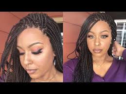 Box Braids In Minutes Easy Application No Baby Hairs Or Stocking Cap Method Neat And Sleek Youtube Cool Hairstyles Braids Wig Mullet Wig