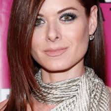 Hazel Eyes Pale Skin Dark Red Hair Love Debra Messing Hair Color Shades Office Hairstyles Hair Color