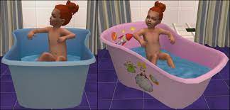 Mod The Sims Rub A Dub Toddler Tub