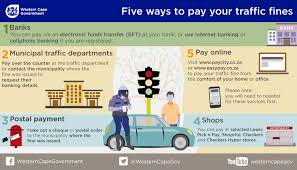 Paying Traffic Fines In The Western Cape Western Cape Government