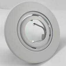 3 low voltage recessed lighting trim in bronze with adjustable 35° tilt gimbal ring for use with our 3 low voltage recessed lighting housings, standard low voltage 3 down lights and 3 pot lights in designer and specification grade construction. Mr16 Recessed Lighting Trim 4 Adjustable To Fit 3 Can White Gimbal Bulbamerica