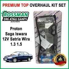 By kdi · april 9, 2008. Proton Saga Iswara 12v Satria Wira 1 3 1 5 Engine Top Overhaul Gasket Kit Set Shopee Malaysia