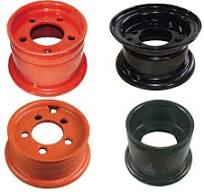 Forklift Parts 15*4.5-8 Thick Steel Ring 0009932600 Forklift Attachments Rim