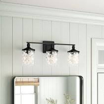 Get the best deals on vanity light. 3 Light Black Bathroom Vanity Lighting You Ll Love In 2021 Wayfair
