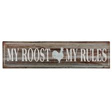 With roost home management by your side, you can breathe easy knowing that our professional roost home watch is an amazing company with amazing service. Barnyard Designs My Roost My Rules Retro Vintage Tin Bar Sign Country Home Decor 15 75 X 4 Buy Online In Bahamas At Desertcart Productid 76236673