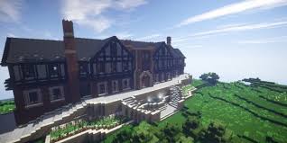 Tudor Mansion Mansions Building Villa Minecraft