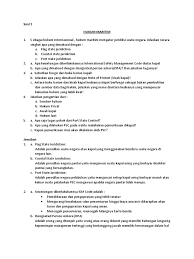 Melalui penelitiannya, pascal berkesimpulan bahwa apabila tekanan diberikan pada fluida yang memenuhi sebuah ruangan tertutup, tekanan tersebut akan diteruskan oleh fluida tersebut ke segala arah dengan besar yang sama tanpa mengalami pengurangan. Contoh Soal Hukum Bisnis Beserta Jawabannya