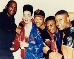Michael Jordan Hanging Out With Kid N Play Will Smith And Dj Jazzy Jeff Kid N Play Hip Hop Culture Hip Hop