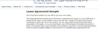 Landlords and property managers use riders to clarify and add lease terms to lease agreements so that tenants fully understand their r. Review Lease Agreement Sample Com Lease Agreement Finder