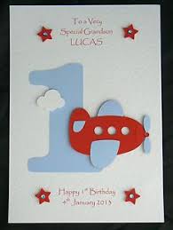 Check out our selection of grandson 1st birthday cards on zazzle to help celebrate the occasion! Diy 1st Birthday Card Boy Novocom Top