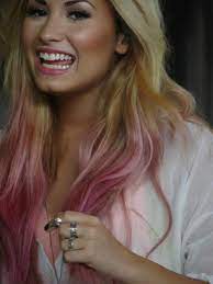 Demi lovato constantly changes their hair look and colour. Dip Dye Beauty Etcetera