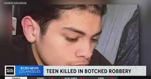 Police searching for suspect who killed teenager during botched robbery in  Koreatown