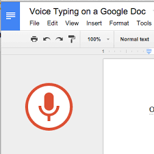 Voice Typing Comes To Google Docs Teacher Tech Voice Type Teacher Tech Writing Voice