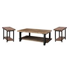 • if you want to freshen you room with some color, you would better. Industrial Lodge Home Alezzi 3 Piece Coffee Table Set Reviews Wayfair