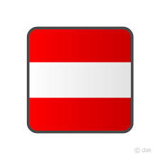 This icon is named flag: Austria Flag Icon Free Png Image Illustoon