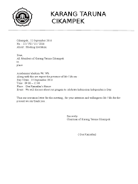 Carilah satu contoh formal letter. Tugas Bahasa Inggris Formal Letter