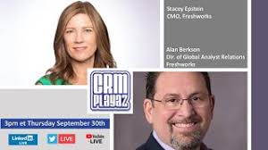 CRM Playaz Weekly with guests Stacey Epstein and Alan Berkson of Freshworks 