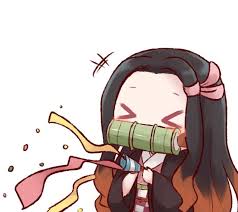Nezuko kamado 720x1280 cute anime wallpaper source : Nezuko By Gin Usagi1101 Anime Demon Anime Chibi Chibi Anime Kawaii