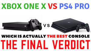 There are a ton of amazing games on ps4 that you can't. Xbox One X Vs Sony Playstation 4 Pro Which Is Actually The Best Gaming Console Full Review Youtube