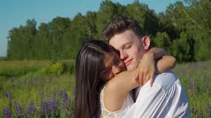 I live for a good ranking. Happy Teen Couple Hugging Stock Video Motion Array