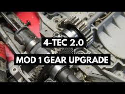 traxxas 4 tec 2 0 mod 1 gear upgrade step by step youtube