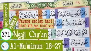 Successful is he who purified himself and failure is he who corrupted it. Surah Al Mu Minuun Ayat 24 Qs 23 24 Tafsir Alquran Surah Nomor 23 Ayat 24