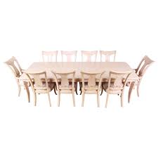 Bernhardt oval dining room table includes 2 leafs vintage 1970s: Used Bernhardt Dining Chairs 2 For Sale On 1stdibs