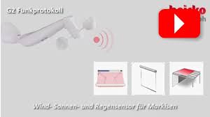 Die markise wurde ausgestattet mit einer pulverbeschichtung in ral 9006 silber feinstruktur und dem tuch sauleda 2327. Wind Sonnen Und Regensensor Von Heicko Teil 1 Einlernen Des Sensors Youtube