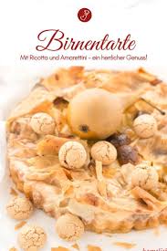Birnentarte Mit Frischkase Herrlich Fruchtig Und Etwas Ganz Besonders Rezept Birnentarte Lebensmittel Essen Rezeptideen