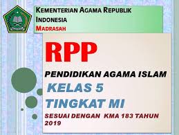 1.silabus, 2.kompetensi dasar, 3.buku teks pelajaran, dan buku panduan guru. Download Rpp Pai Kelas 5 Sesuai Kma 183 Tahun 2019 Safrizal July