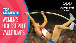 In the spirit f a true sportsperson, this was not enough and she wanted to do even more. Top 10 Highest Women S Pole Vault At The Olympics Top Moments Youtube