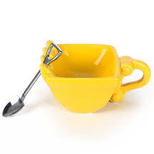 Der hindernislauf ist ein großartiger ort für ein schönes mädchen foto. 3d Gelb Bagger Eimer Modell Cafe Kaffee Becher Mit Spaten Schaufel Loffel Lustige Digger Aschenbecher Kuchen Behalter Tee Tasse Verre Kran Mugs Aliexpress